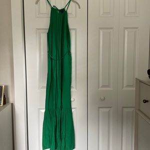 Banana Republic halter maxi dress